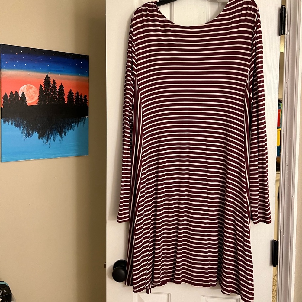 XXL Striped Old Navy Dress